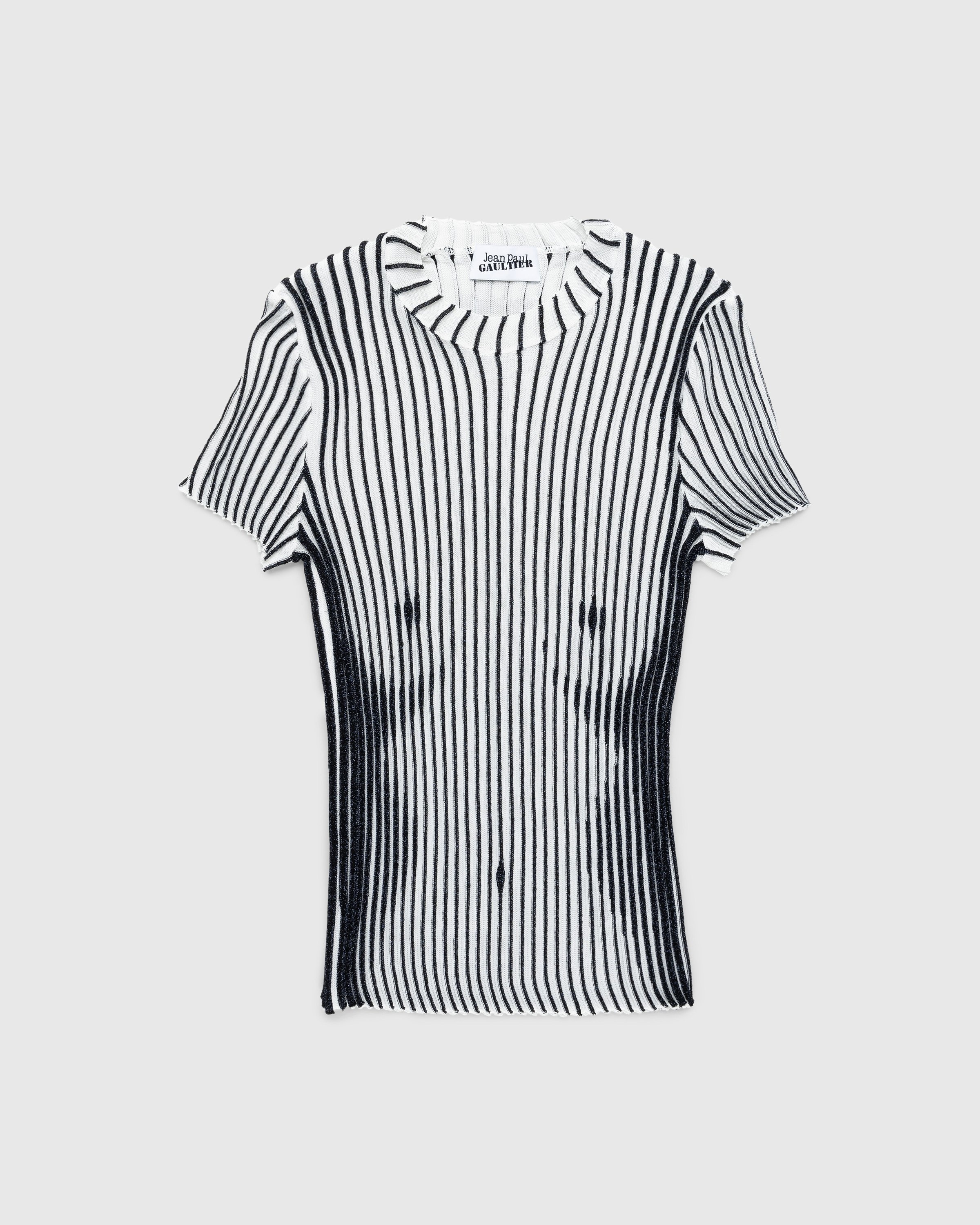 Jean Paul Gaultier – Short Sleeves Trompe L'Œil Body White